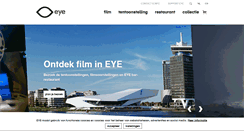 Desktop Screenshot of eyefilm.nl