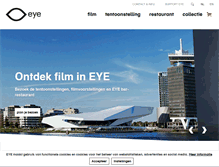 Tablet Screenshot of eyefilm.nl